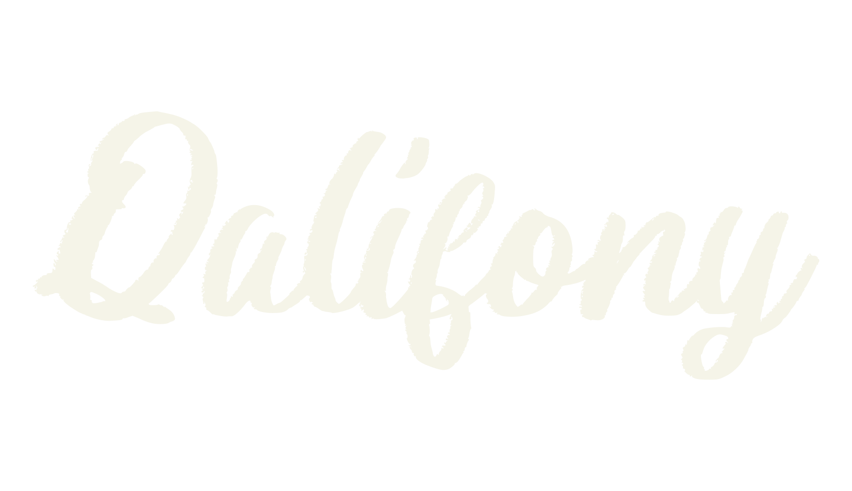 Qalifony, fashion script font preview