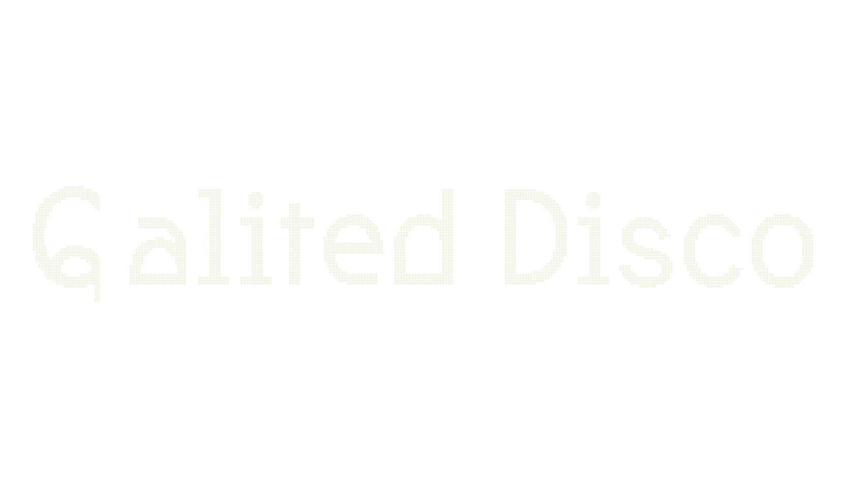 Qalited Disco, disco font preview