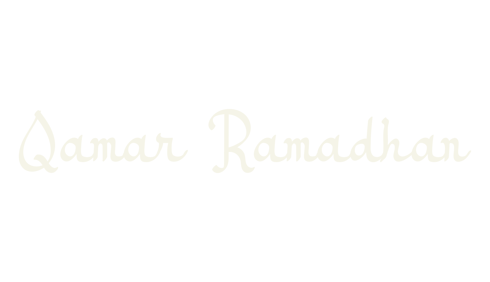 Qamar Ramadhan, arabic font preview