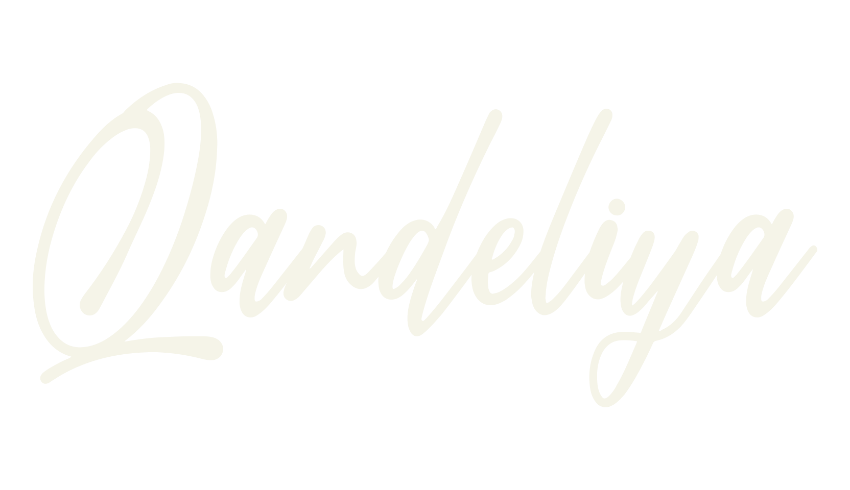 Qandeliya, signature font preview