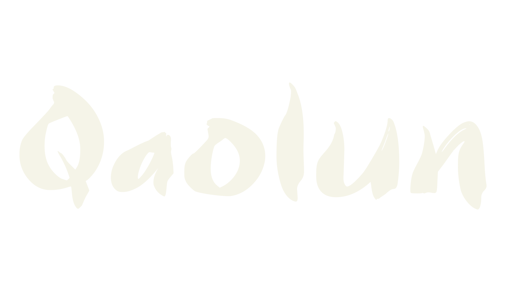 Qaolun, calligraphy font preview