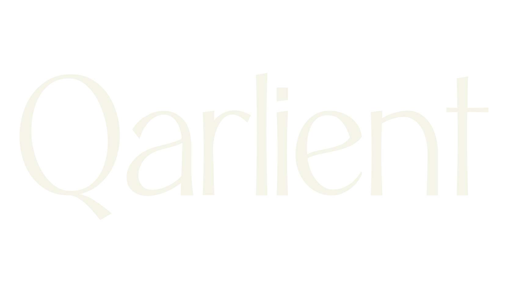 Qarlient, luxury font preview