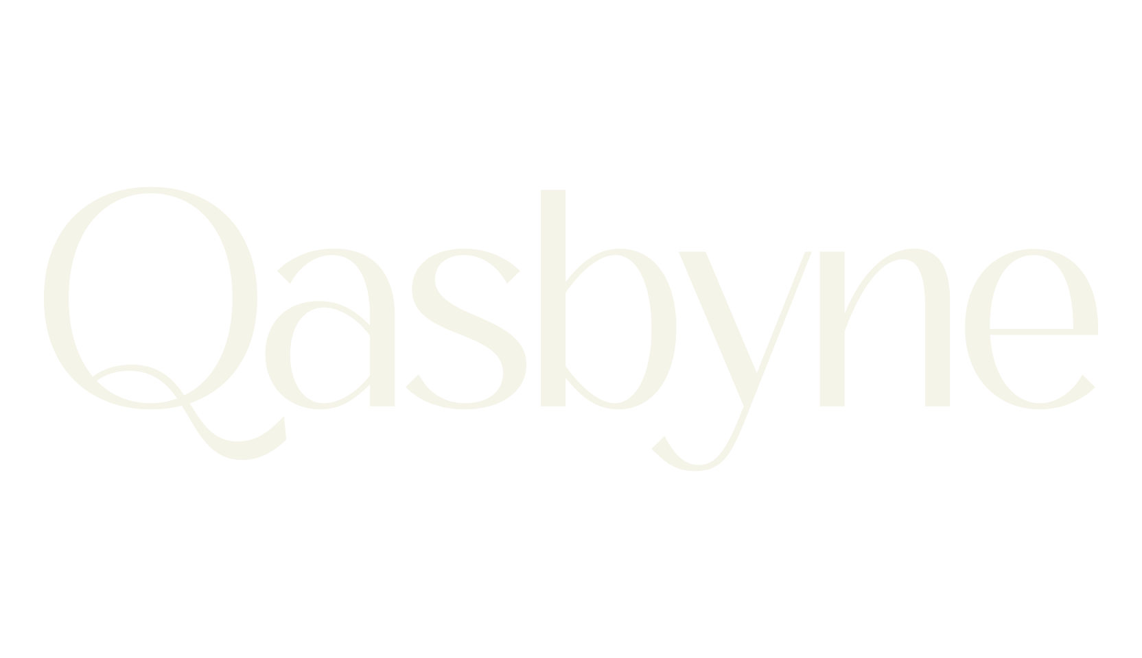 Qasbyne, serif font preview