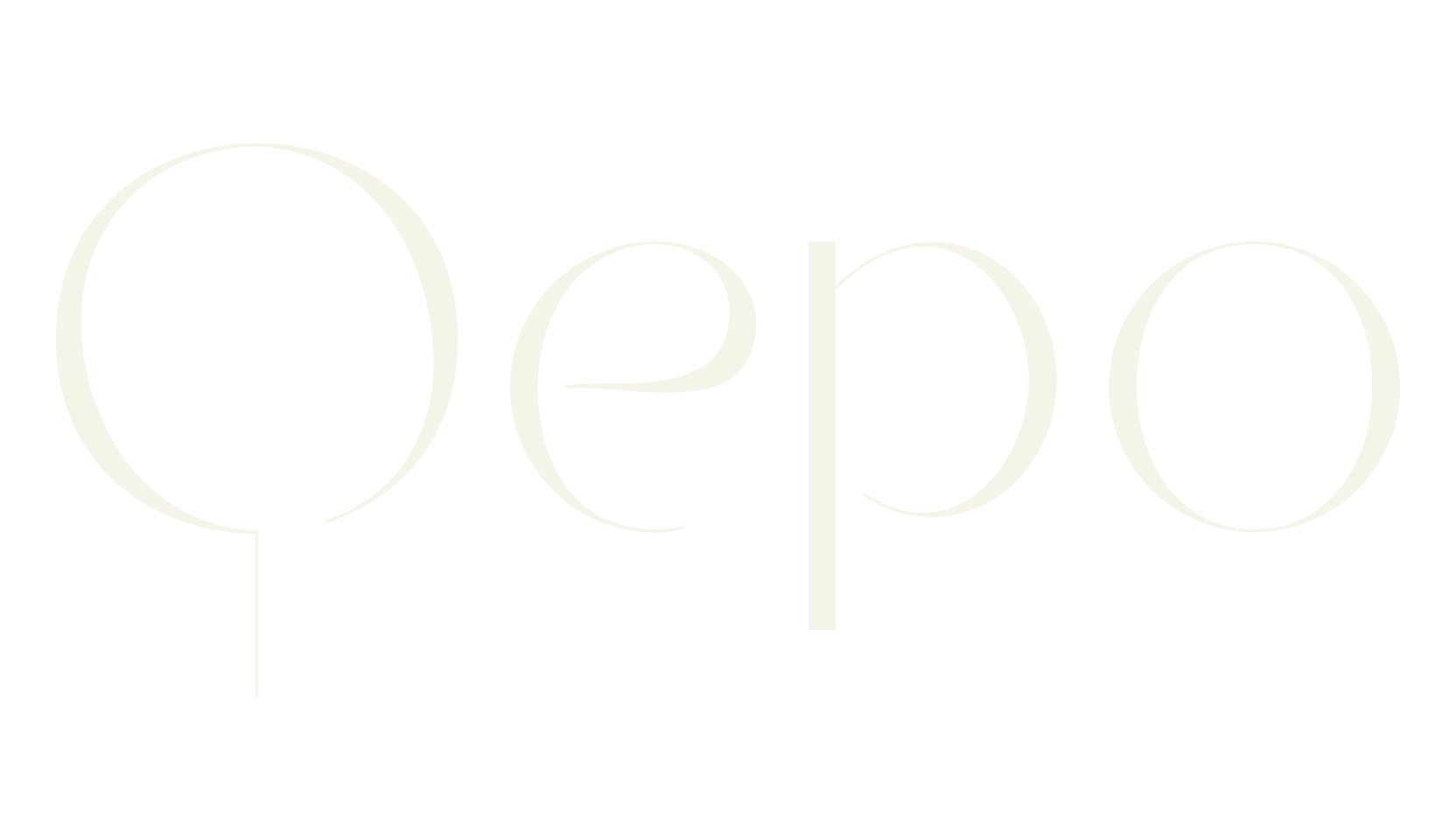 Qepo, sans serif font preview