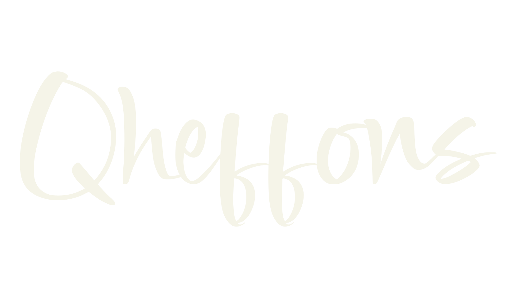 Qheffons, calligraphy font preview