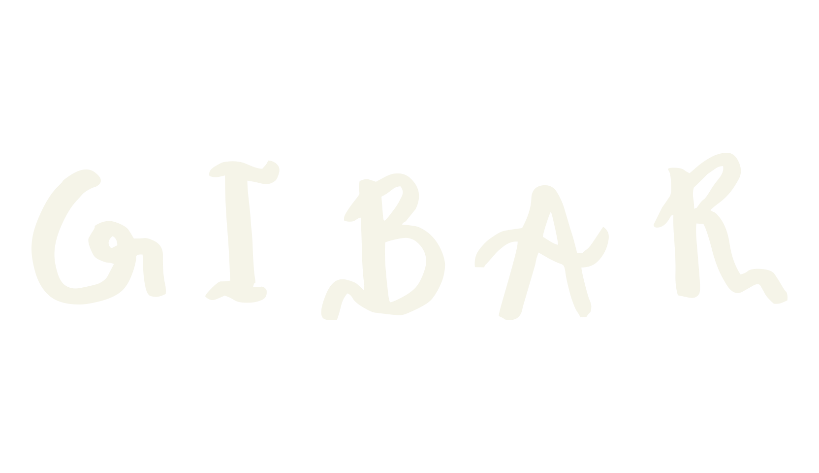 Qibar, wavy font preview