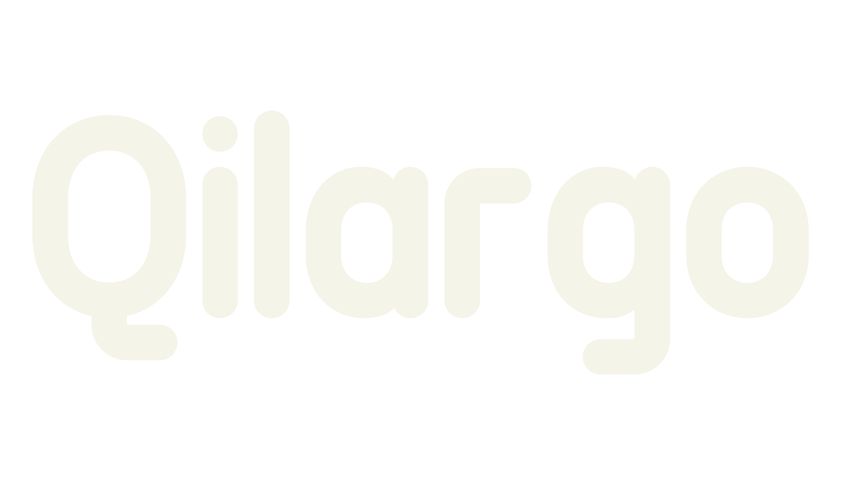 Qilargo, rounded font preview