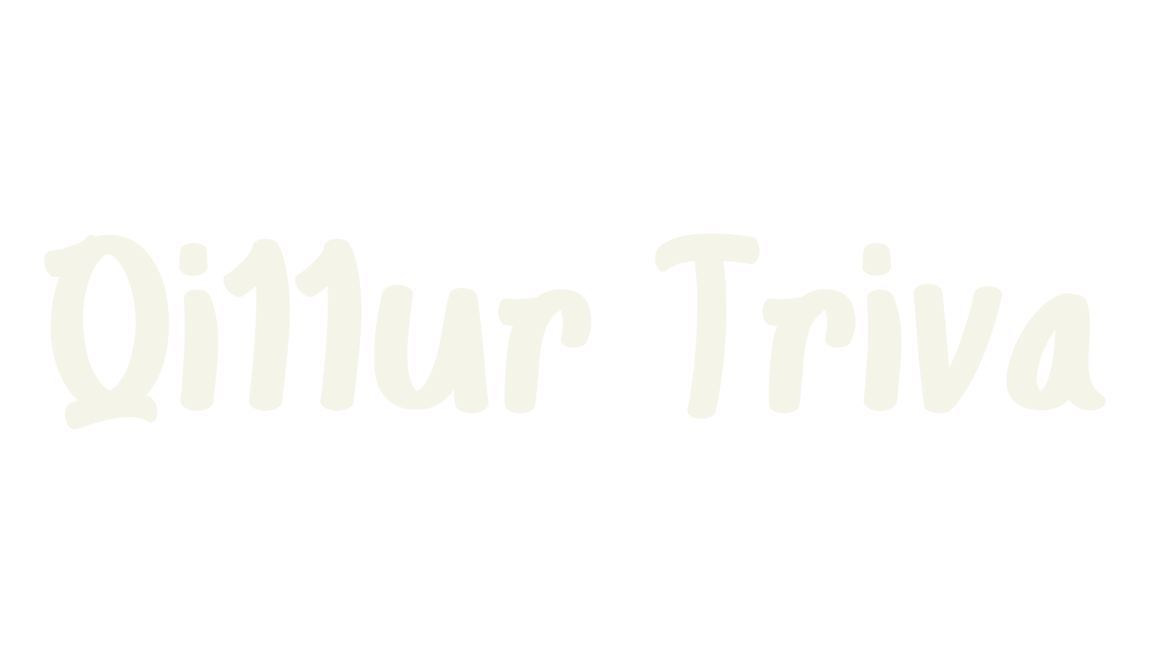 Qillur Triva, 1990s font preview