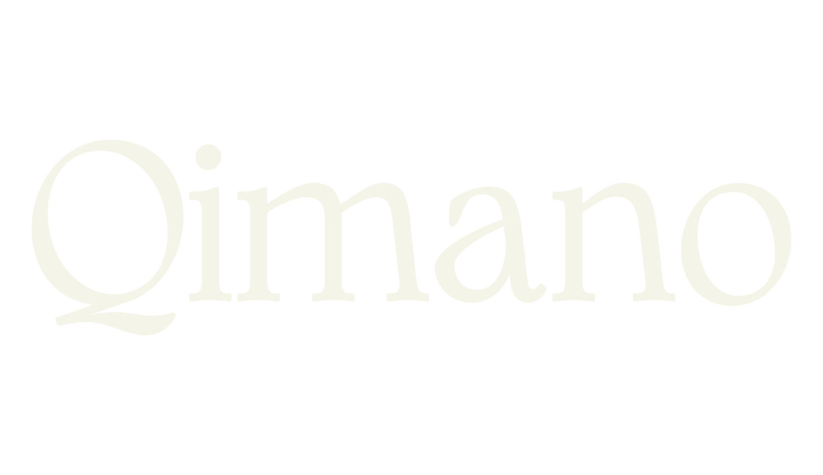 Qimano, serif font preview