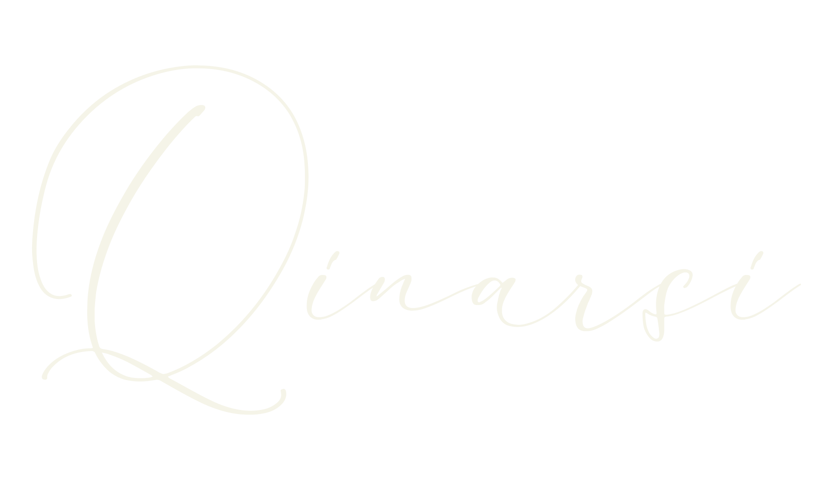 Qinarsi, calligraphy font preview