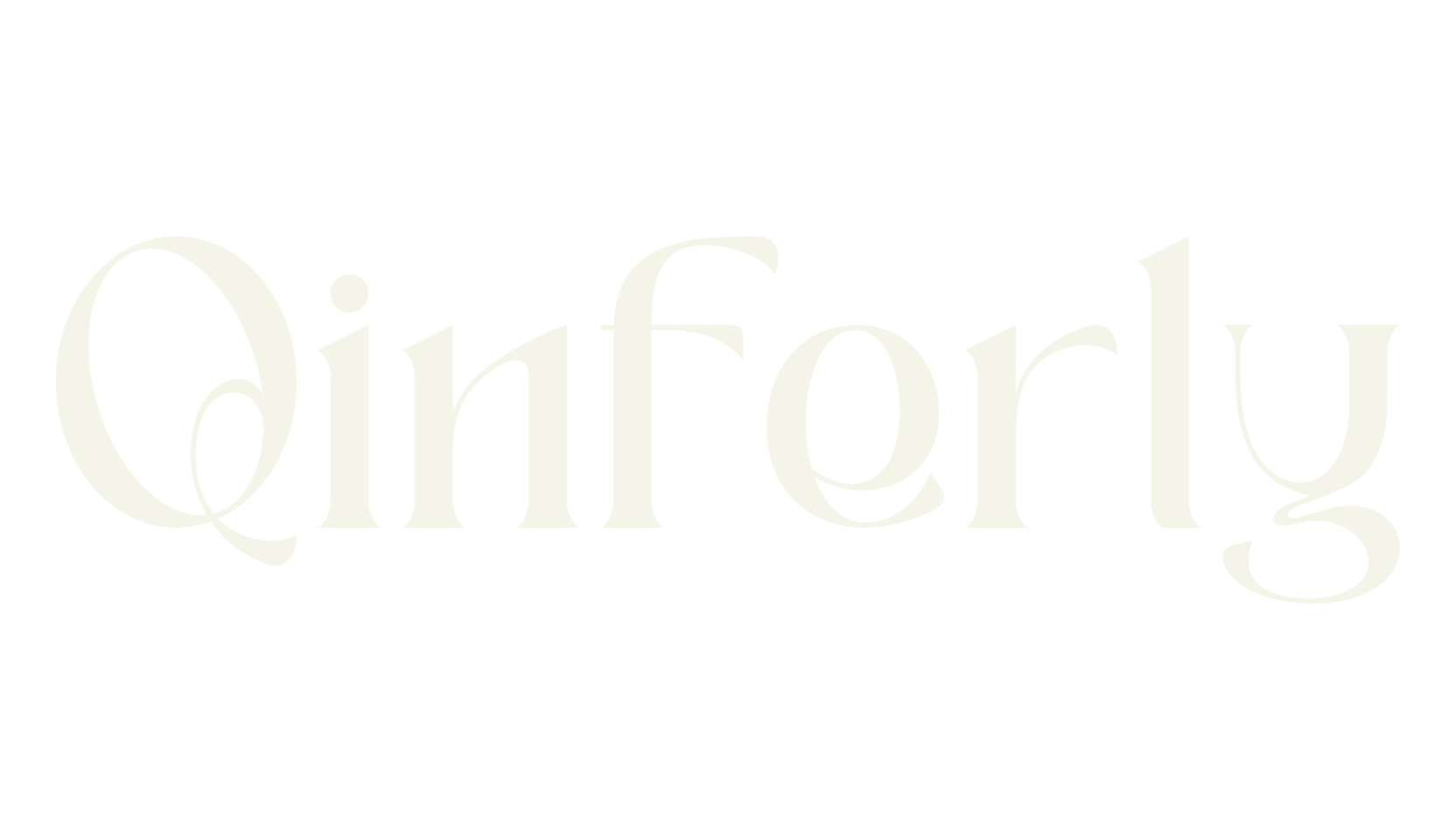Qinferly, business font preview