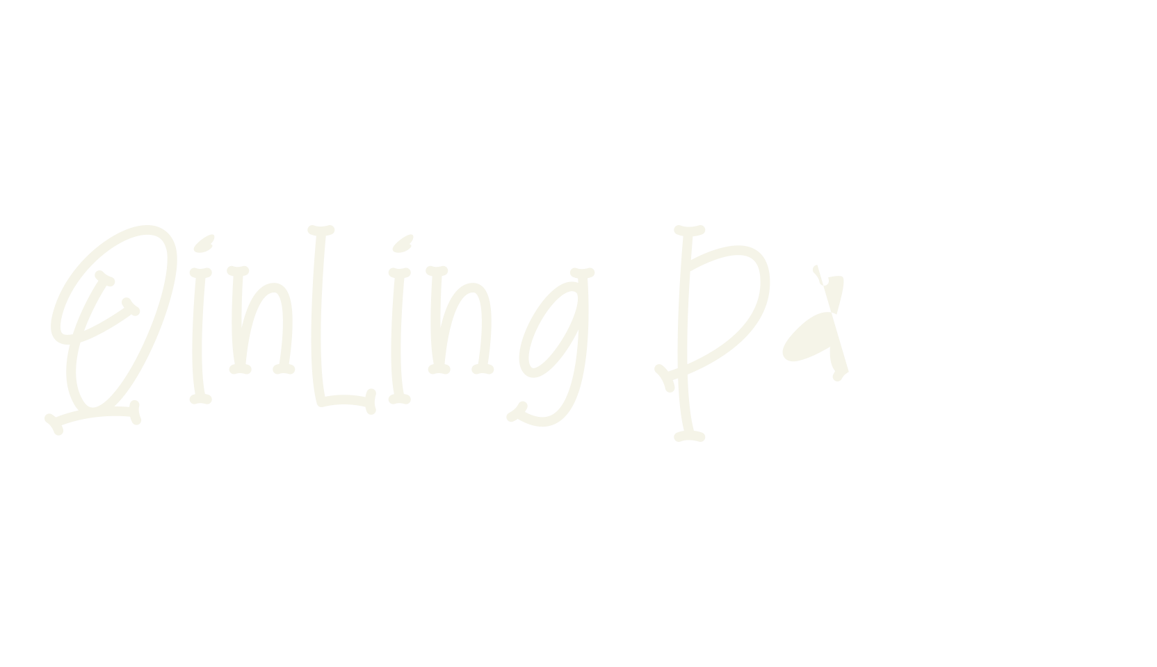 Qinling Panda, hand drawn font preview