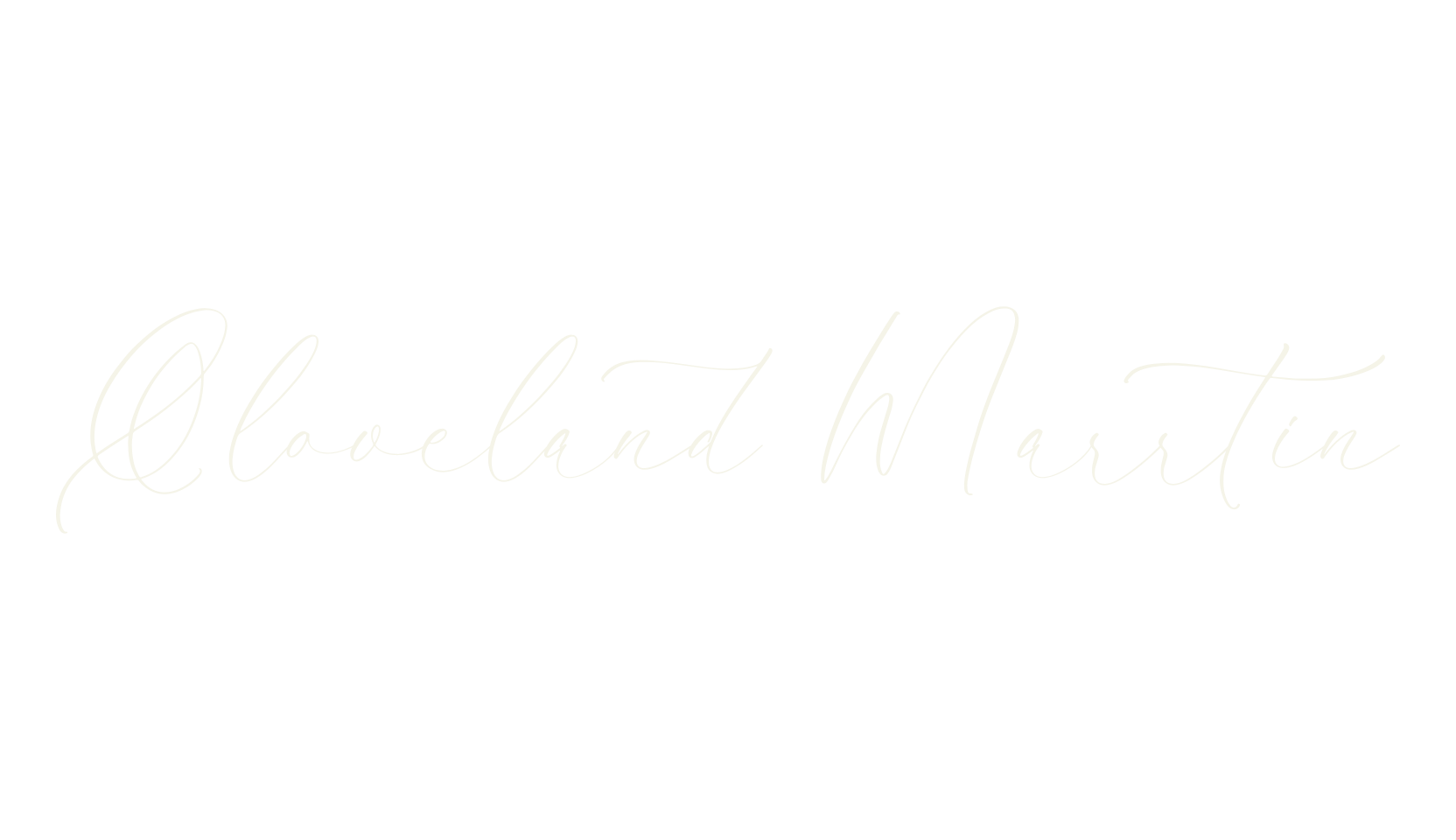 Qloveland Marrtin, script font preview