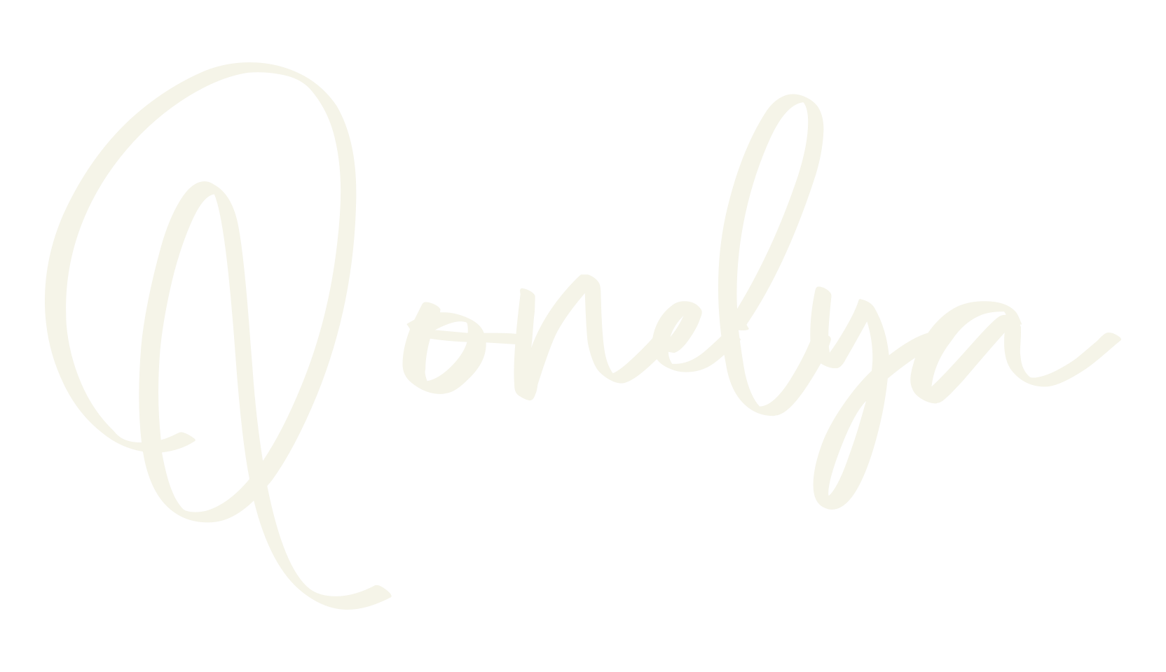 Qonelya, script font preview
