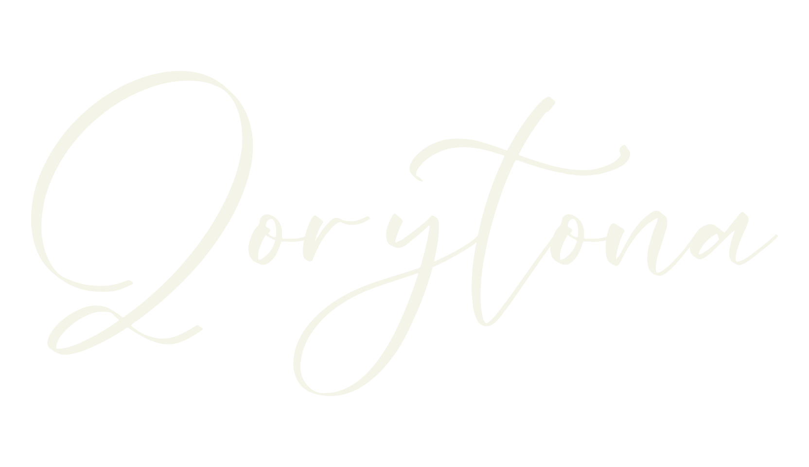 Qorytona, script font preview