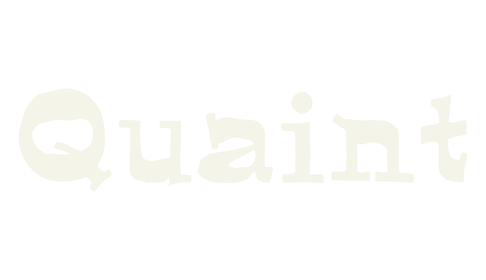 Quaint, serif font preview
