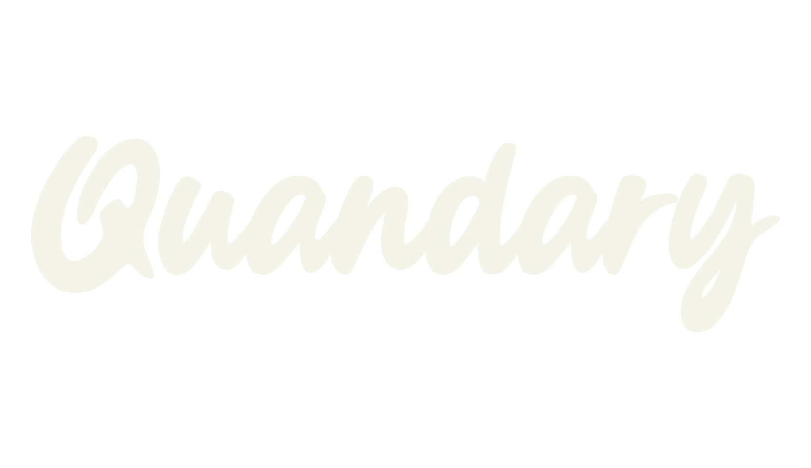 Quandary, futuristic font preview