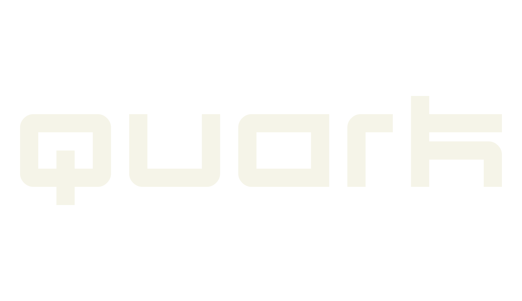 Quark, outline font preview