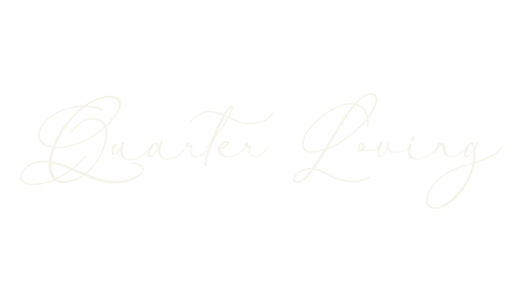 Quarter Loving, fashion script font preview