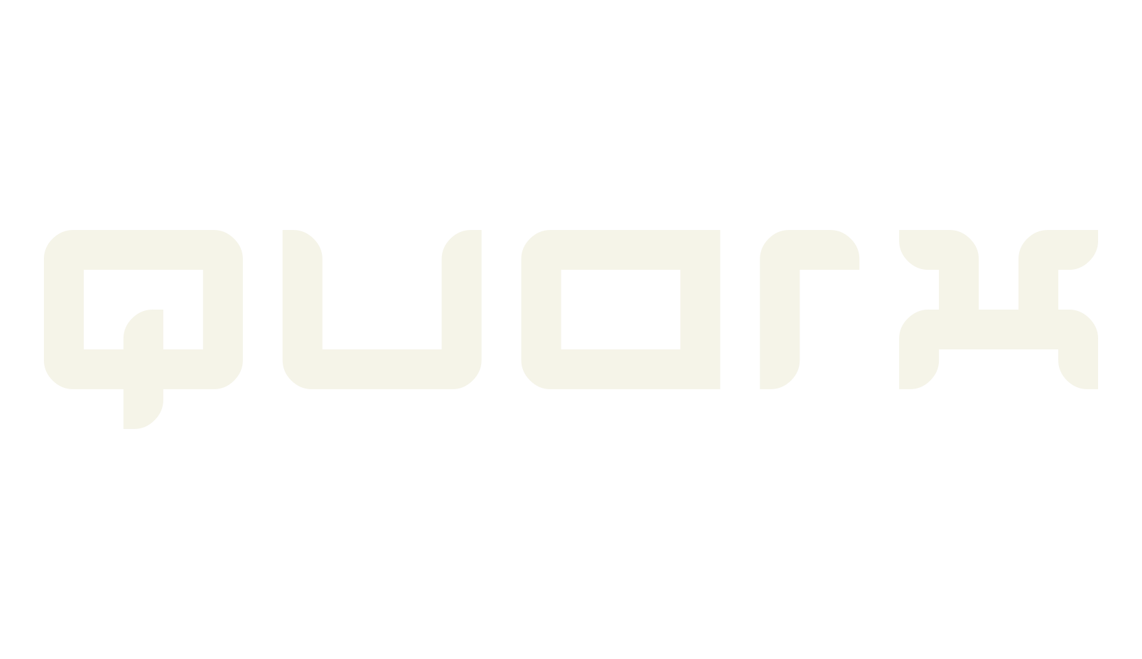 Quarx, futuristic font preview