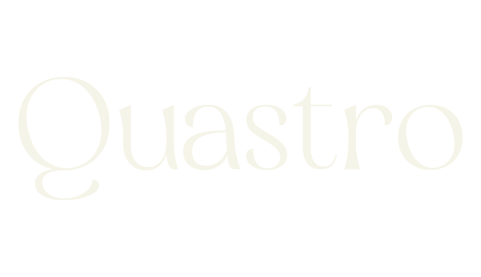 Quastro, serif font preview