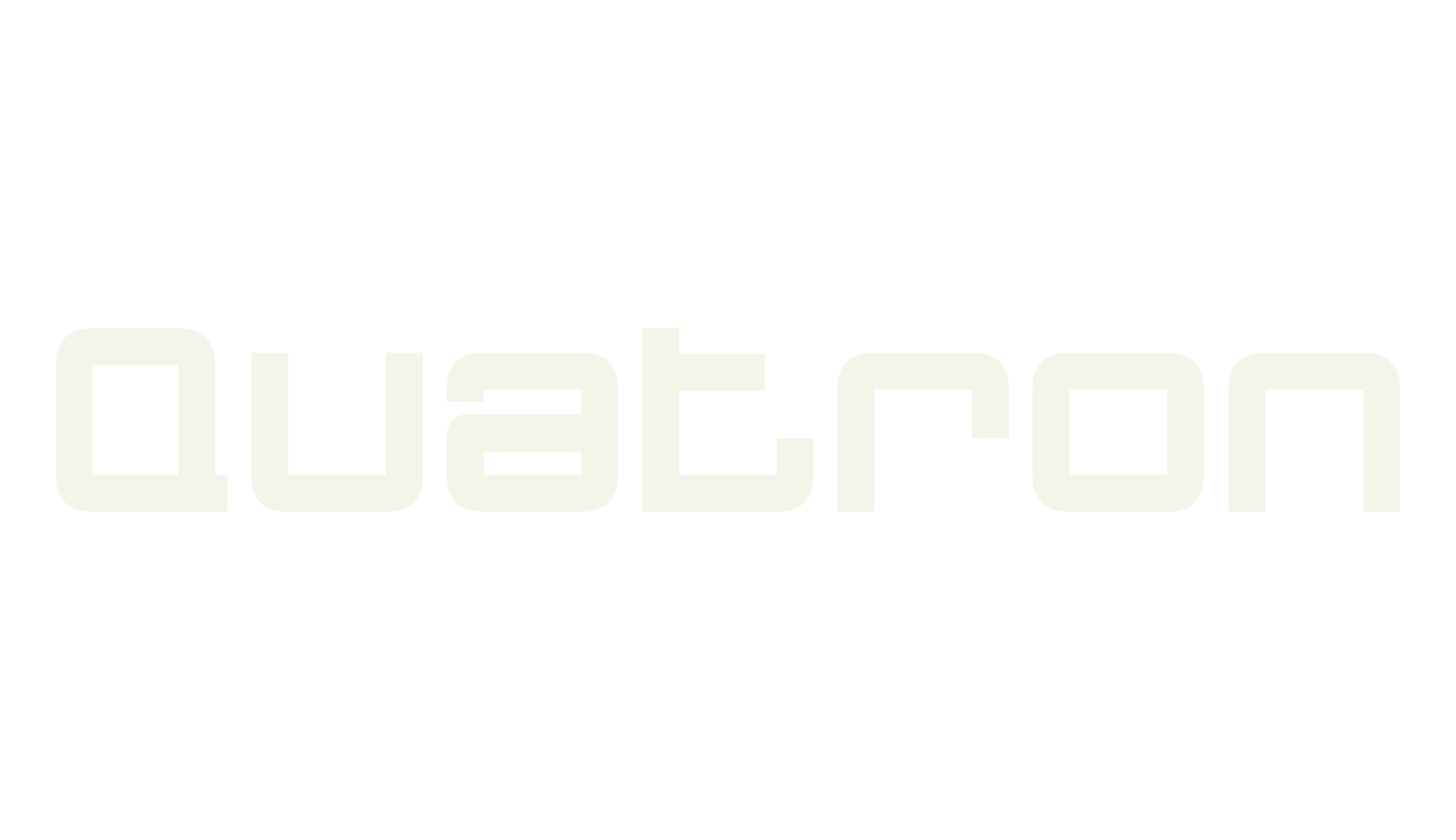 Quatron, futuristic font preview