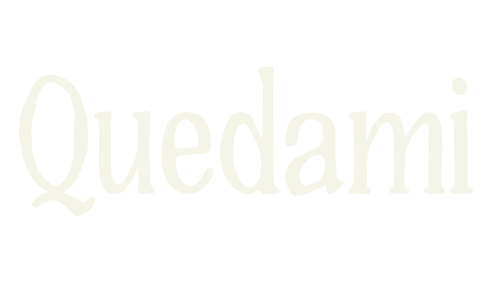 Quedami, serif font preview