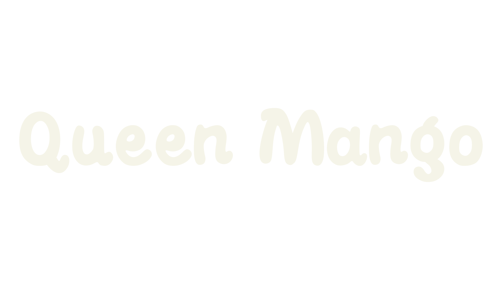 Queen Mango, handwriting font preview