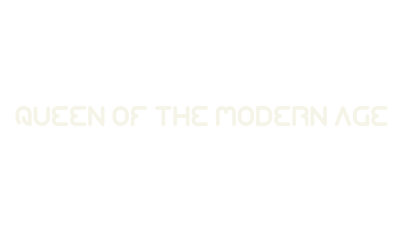 QUEEN OF THE MODERN AGE, display market font preview