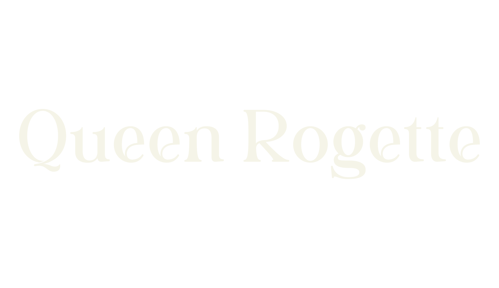 Queen Rogette, vintage font preview