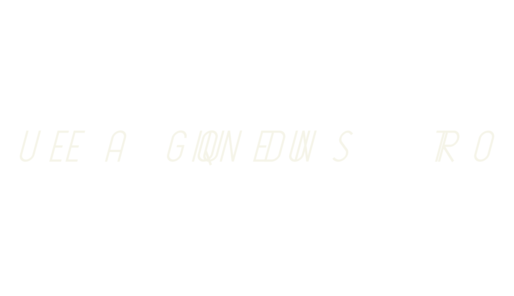Queen Signature Duo, sans serif font preview