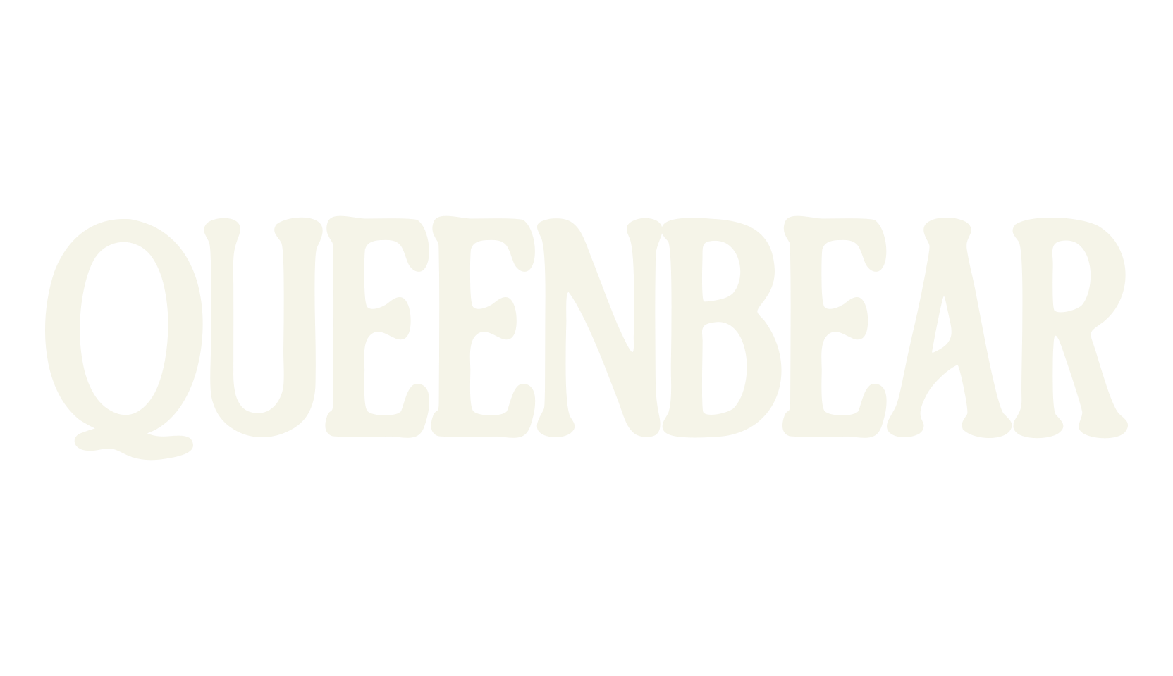 QUEENBEAR, tattoo font preview