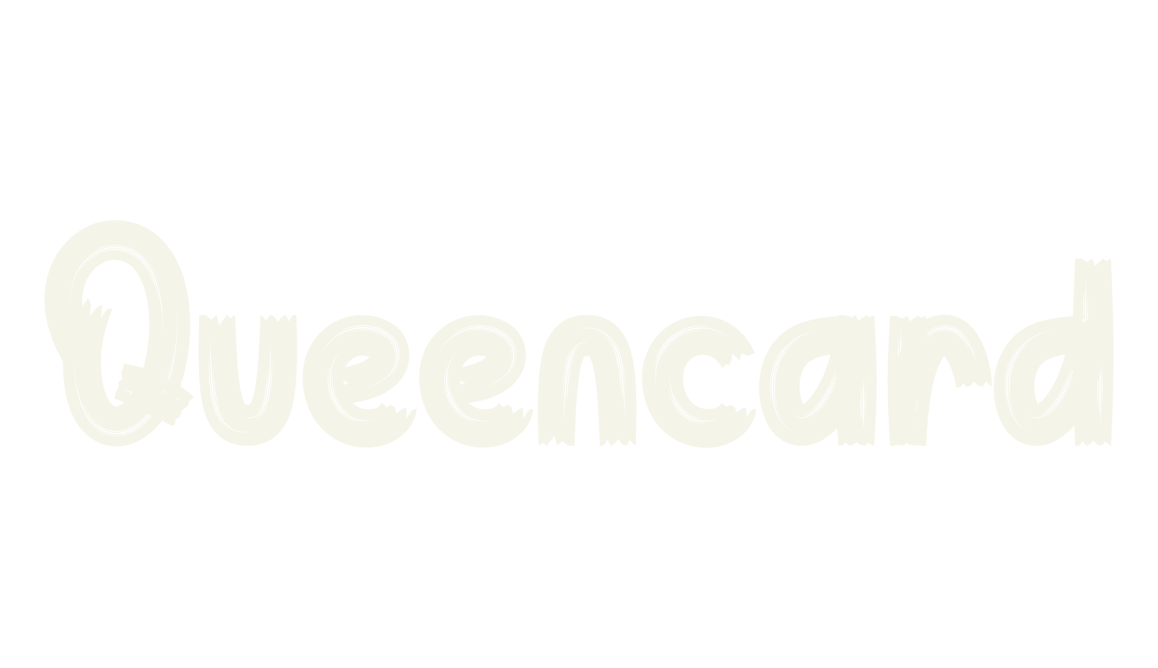 Queencard, modern font preview