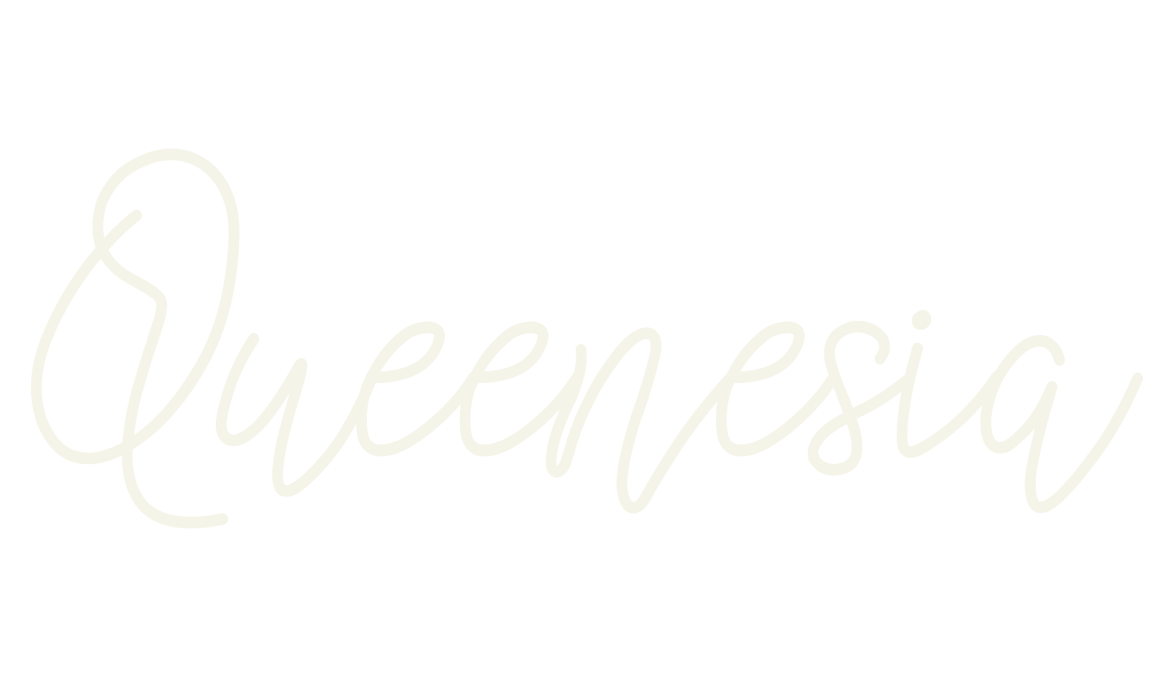 Queenesia, typography font preview