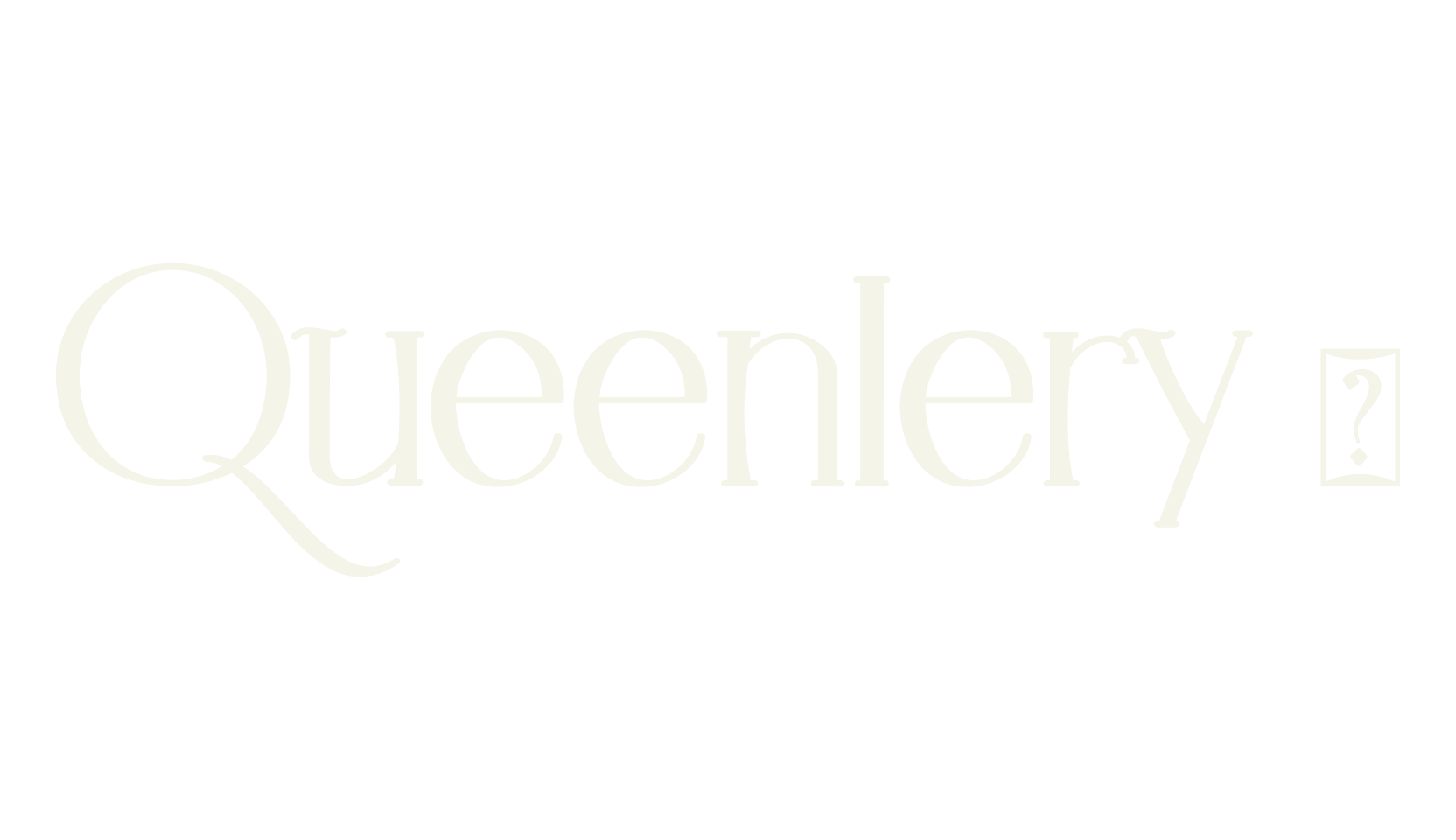 Queenlery -, serif font preview
