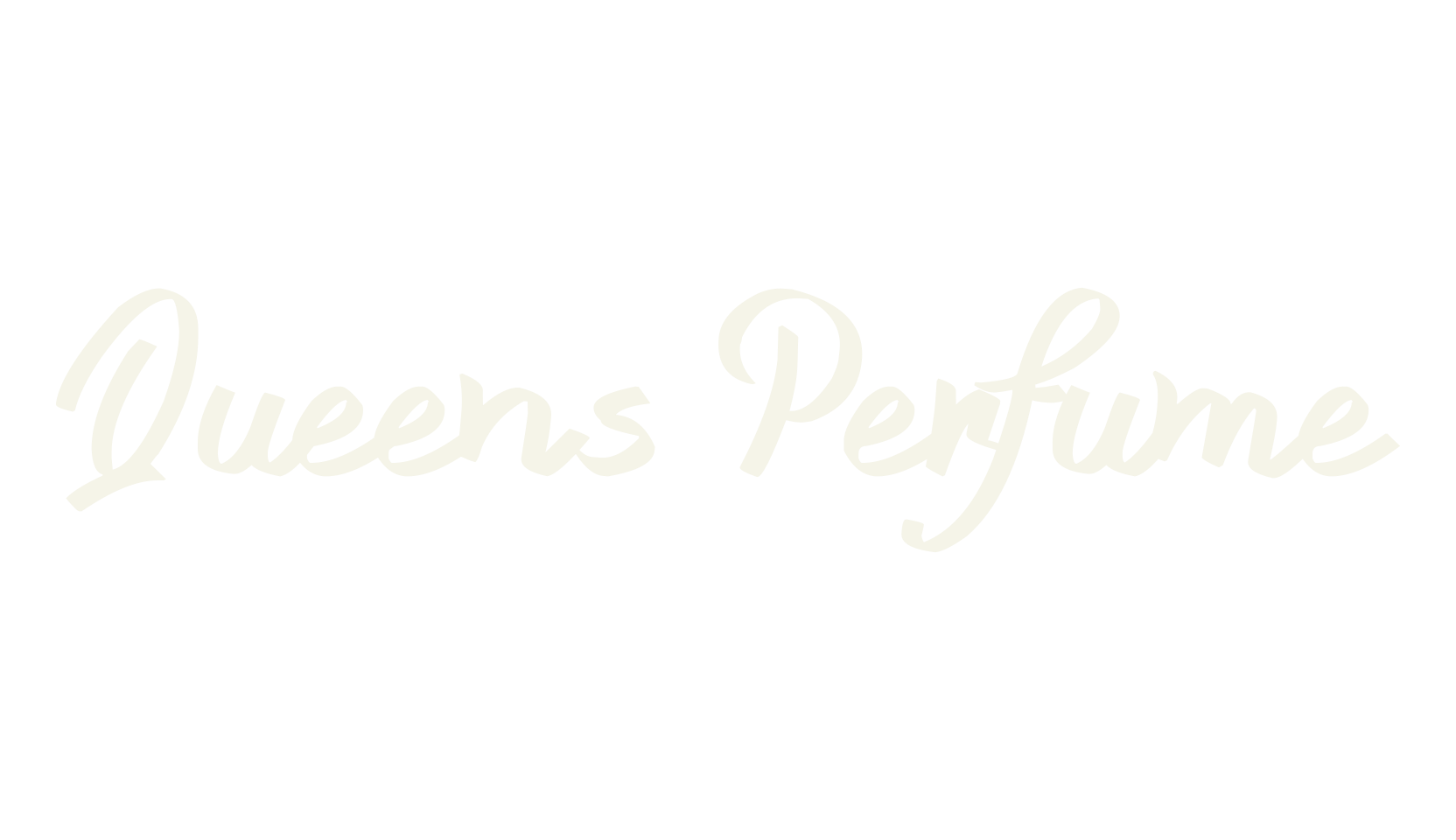 Queens Perfume, handwritten font preview