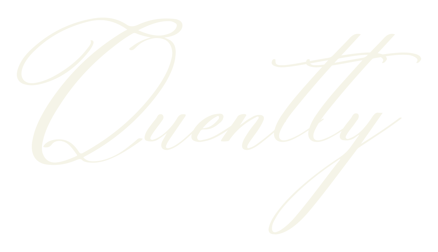 Quentty, lettering font preview