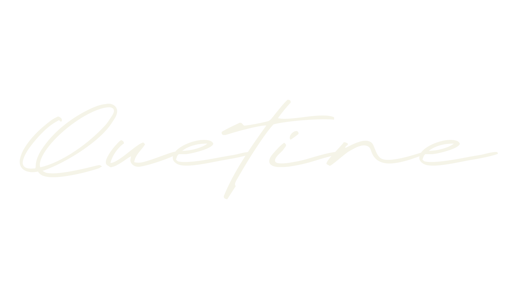 Quetine, fashion script font preview