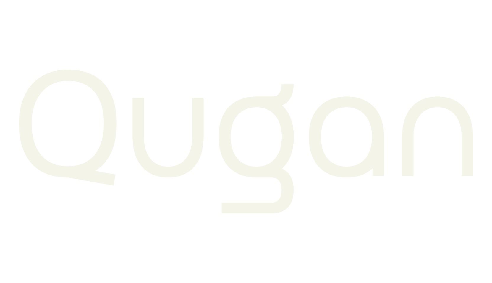 Qugan, sans serif font preview
