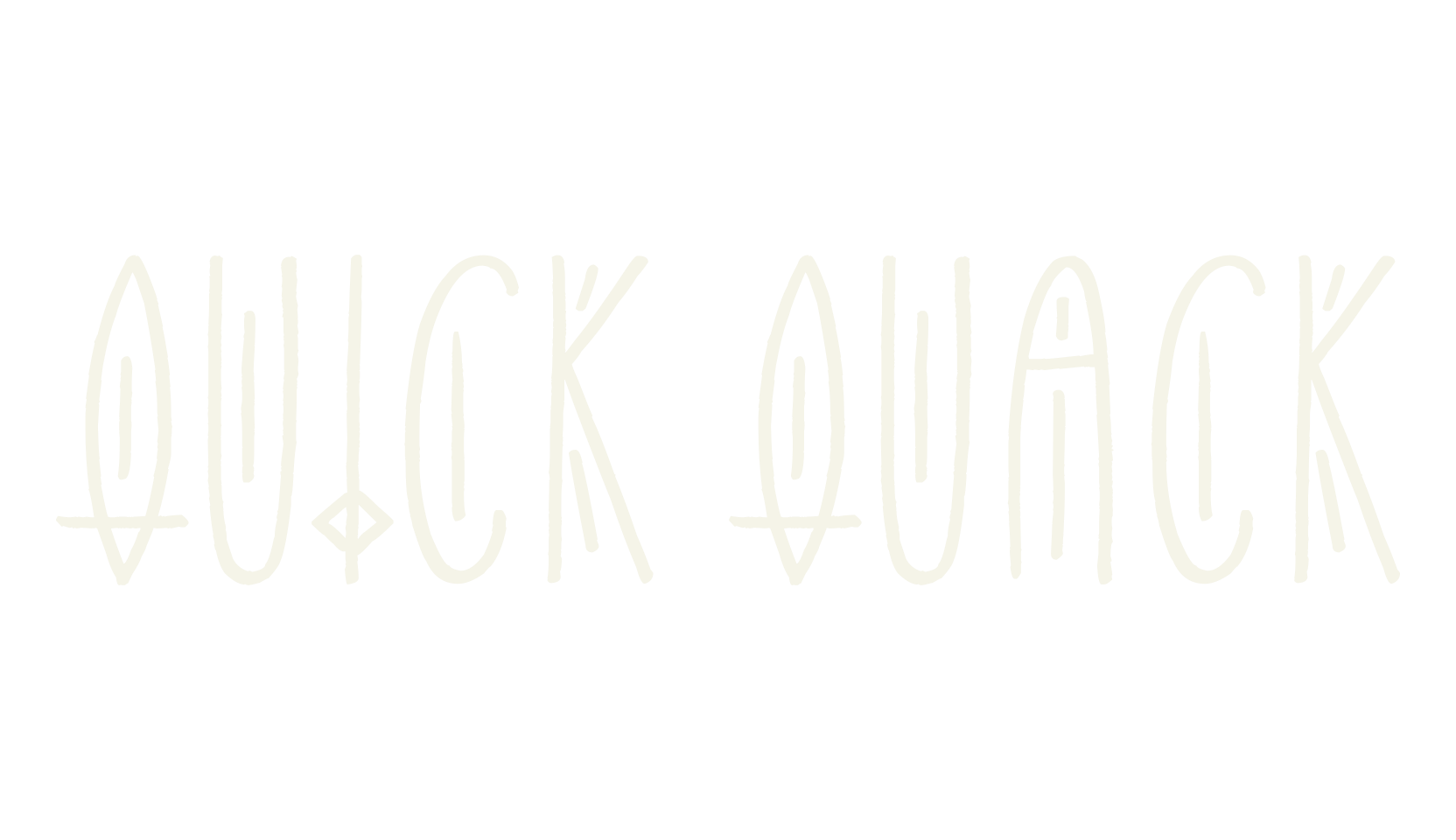 Quick Quack, display market font preview