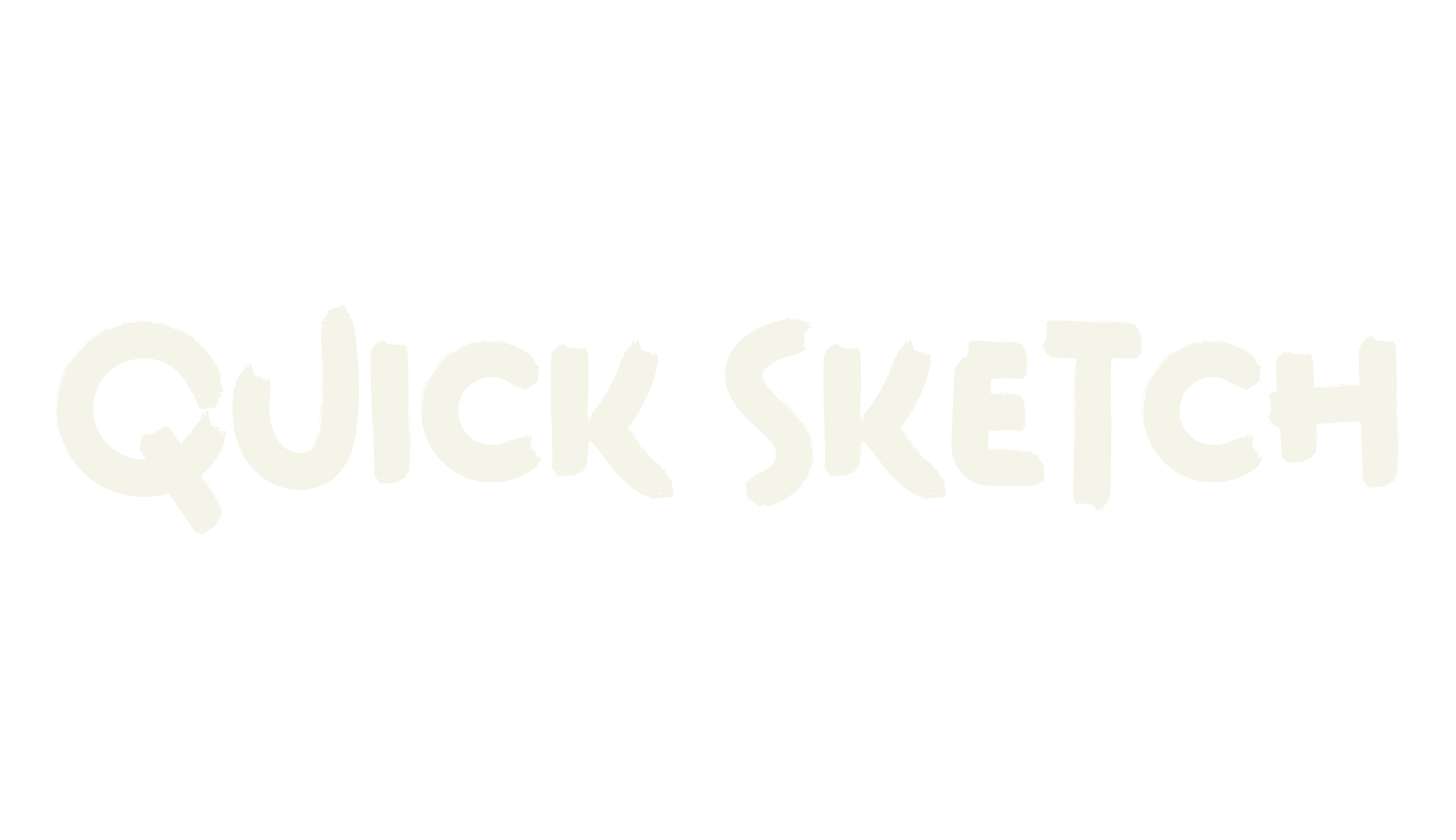 Quick Sketch, sketch font preview