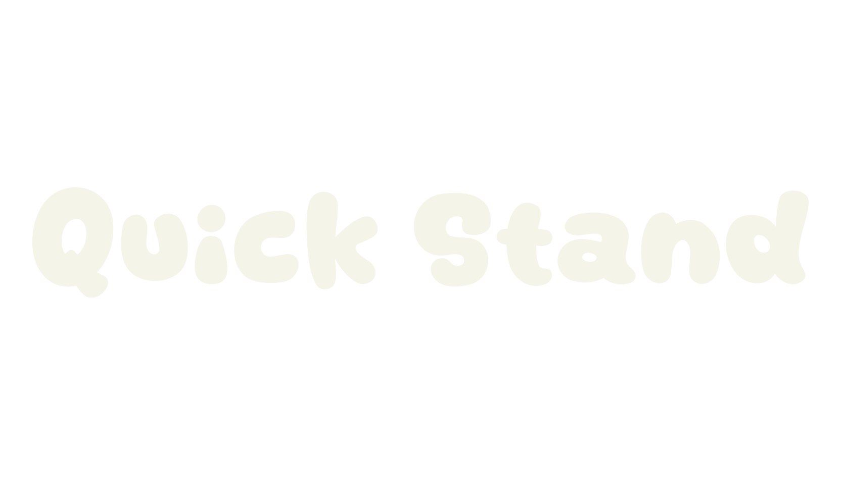 Quick Stand, birthday font preview