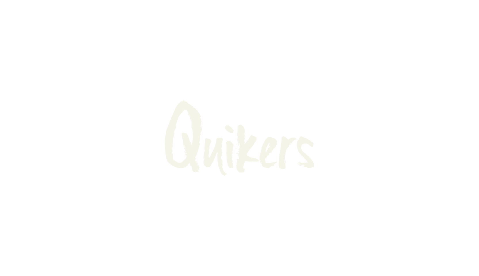 Quikers, chalk font preview