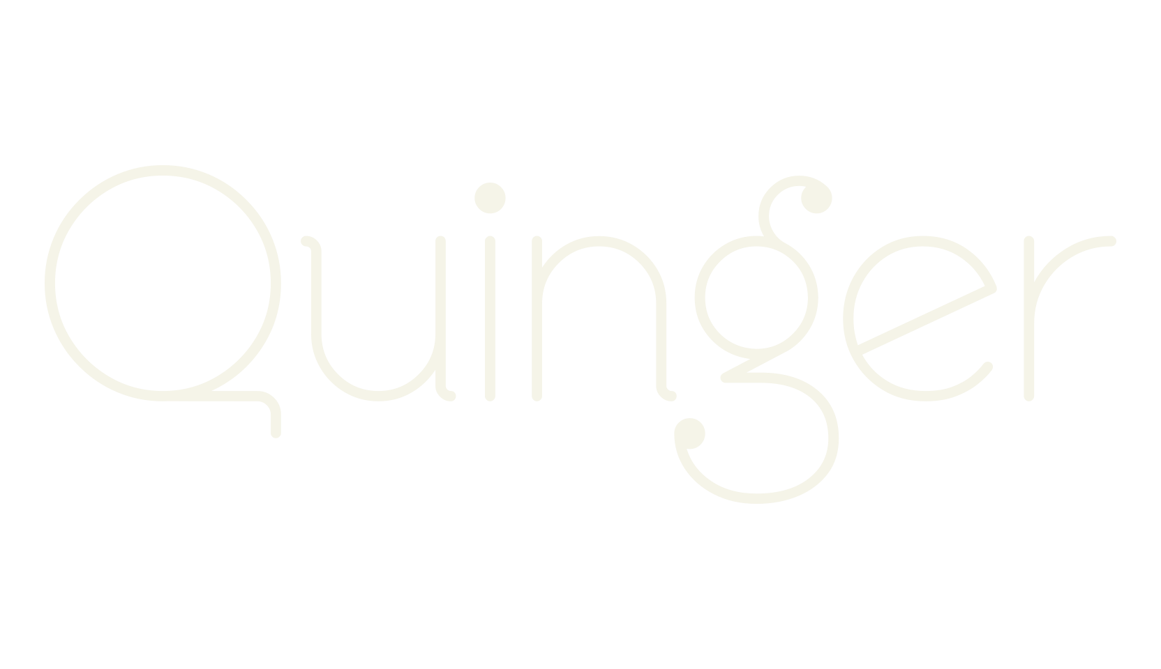 Quinger, sans font preview