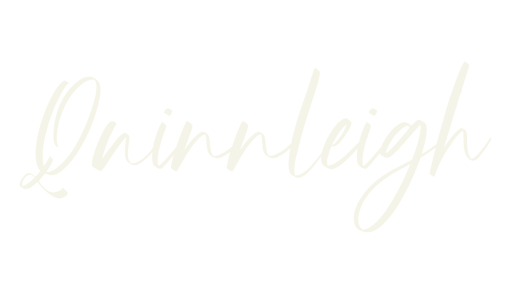 Quinnleigh, typewriter font preview