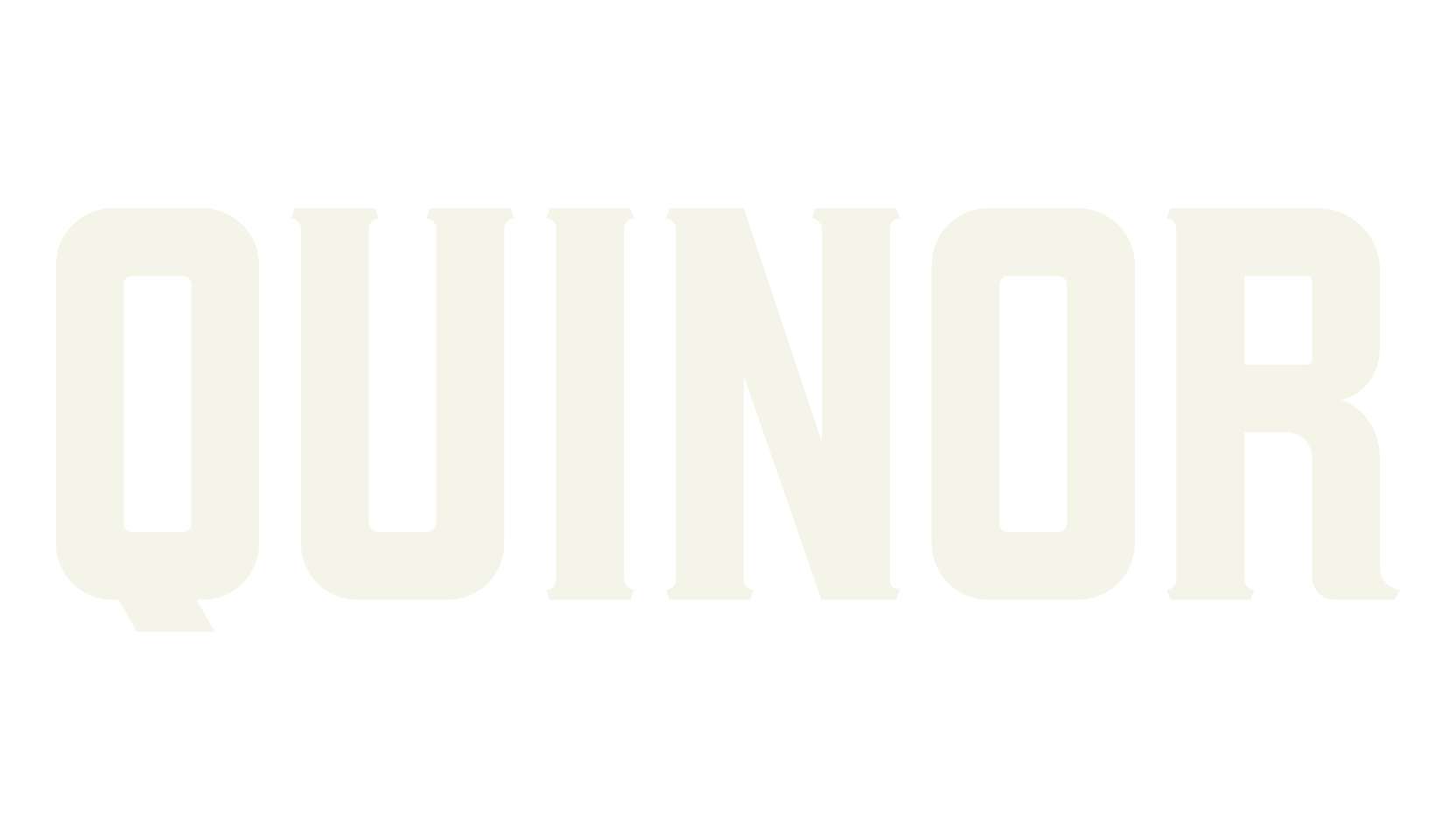 QUINOR, serif font preview