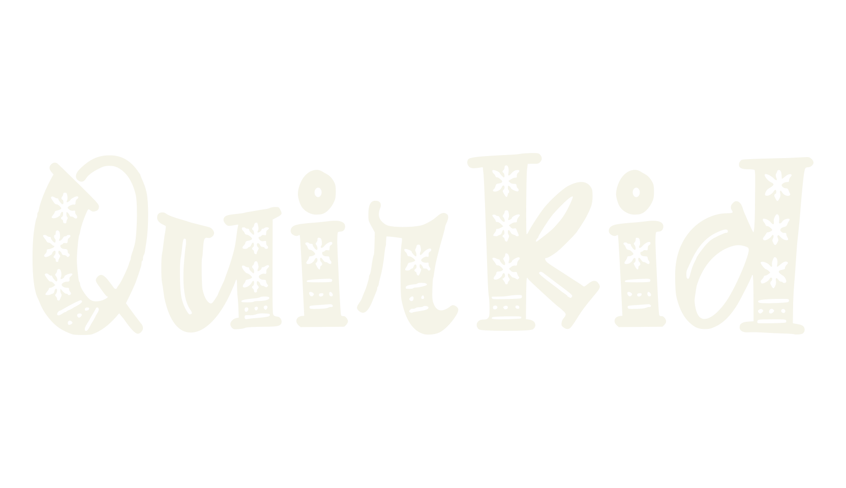 Quirkid, serif font preview