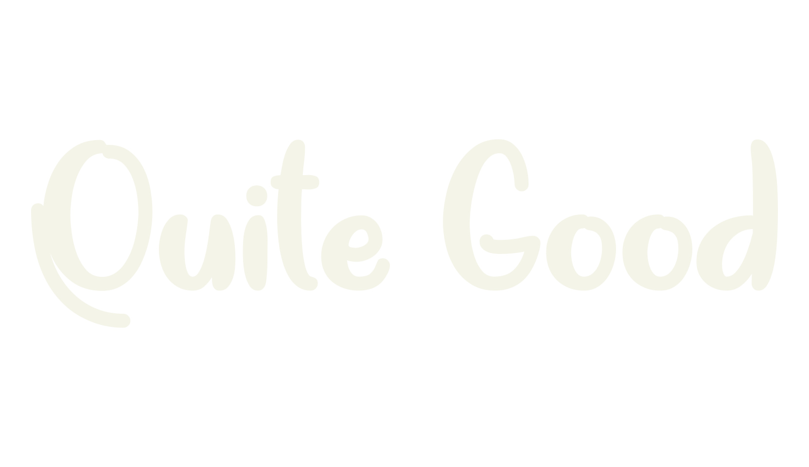 Quite Good, fashion script font preview