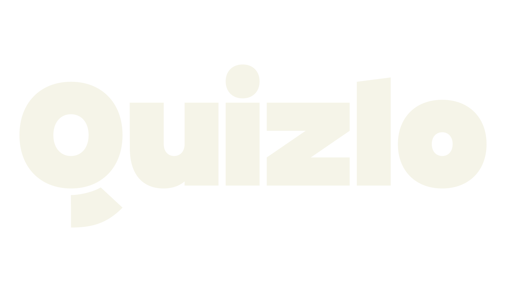 Quizlo, logo font preview