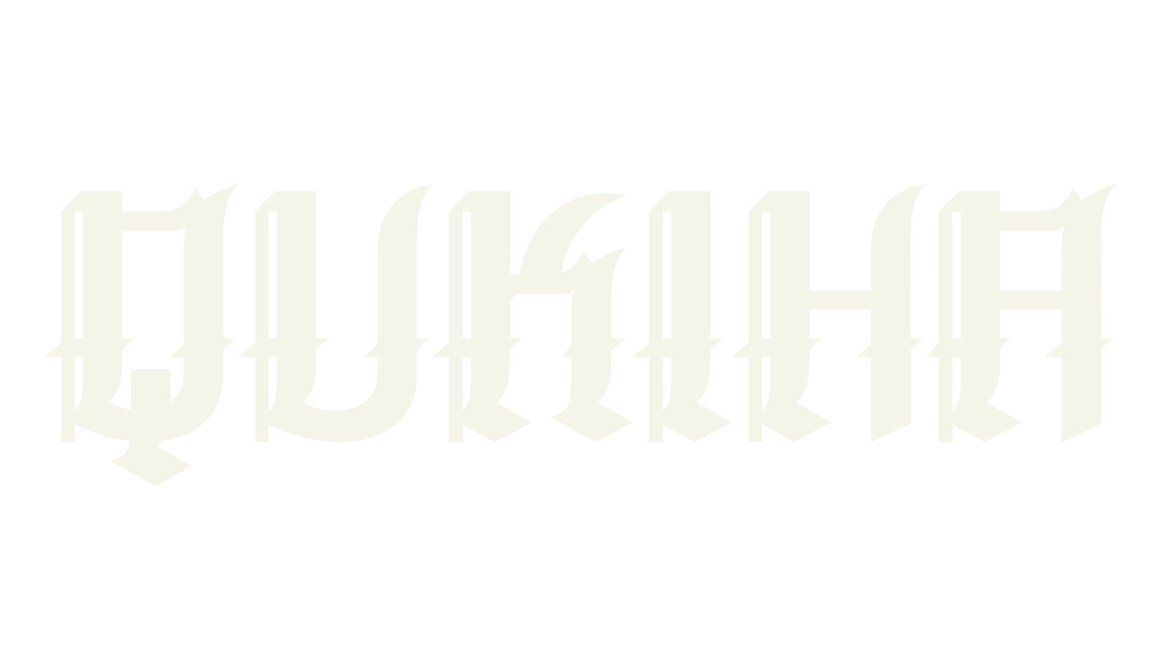 QUKIHA, tattoo font preview